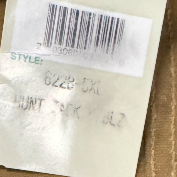 Filson Hunting Coat with Blaze Orange Safety - Picture 6 of 6